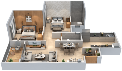 Premium 2 BHK Residences