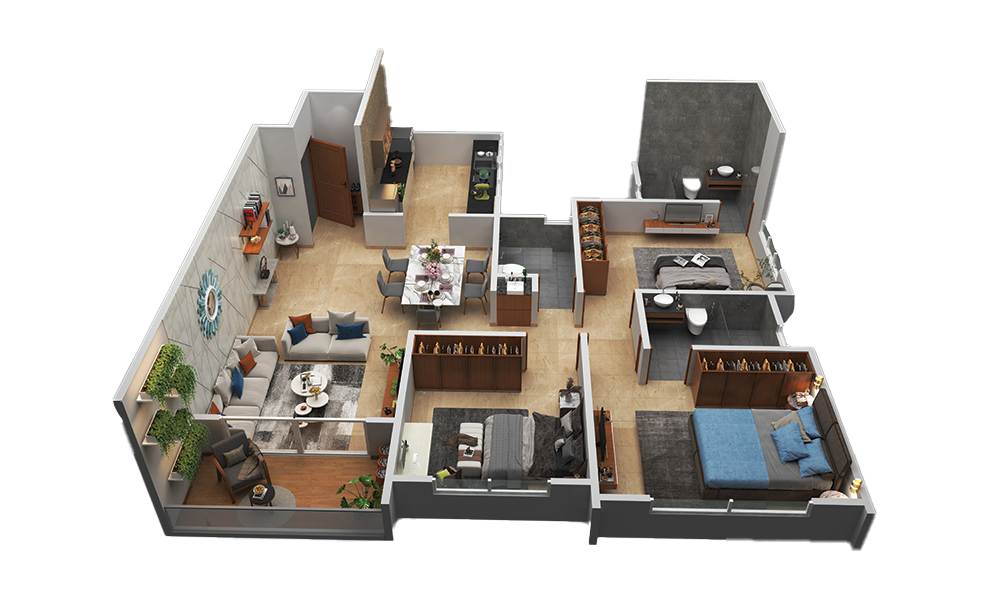 Luxury 3 BHK Residences